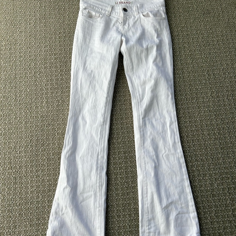 J Brand White Denim Jeans